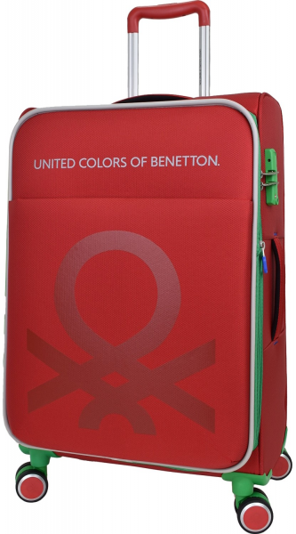 United Colors Of Benetton BNT2200 Ultra Light Hafif Lüx Kumaş Büyük Boy Valiz