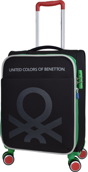 United Colors Of Benetton BNT2200 Ultra Light Hafif Lüx Kumaş Kabin Boy Valiz