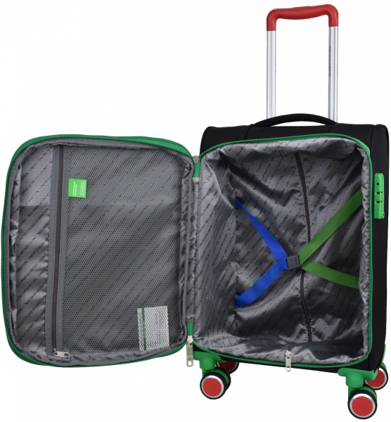 United Colors Of Benetton BNT2200 Ultra Light Hafif Lüx Kumaş Kabin Boy Valiz