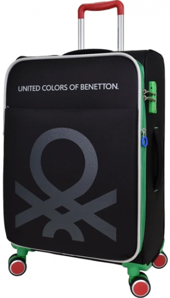 United Colors Of Benetton BNT2200 Ultra Light Hafif Lüx Kumaş 3'lü Valiz Seti