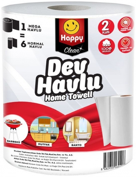 Happy Clean Dev Kağıt Havlu