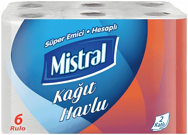 Mistral Kağıt Havlu 6 Rulo