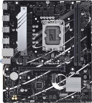Asus Prime B760M-R D4 LGA 1700 Soket Anakart