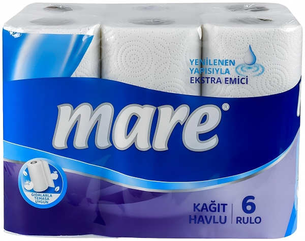 Mare Ekstra Kağıt Havlu 6 Rulo