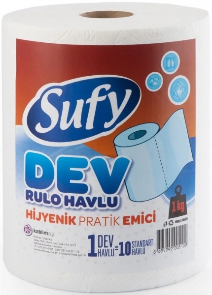 Sufy Kağıt Havlu Dev Rulo