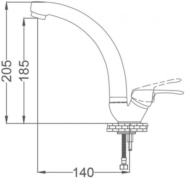 GMS Sırma SR241 Lavabo Bataryası