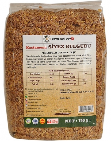 Devrekani Deva Siyez Bulguru 750 gr