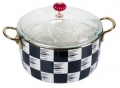 Acar Qualita King Pyrex Emaye Kızartma Tenceresi 22 cm resim