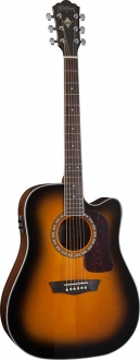 Washburn Heritage D10SCE Elektro Akustik Gitar