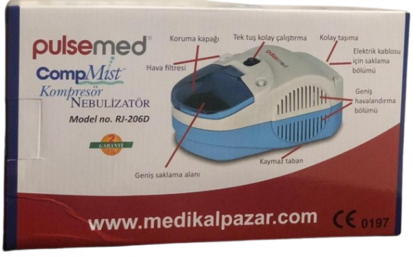 Pulsemed RJ-206D Nebulizatör