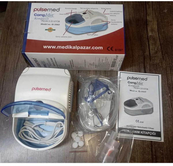 Pulsemed RJ-206D Nebulizatör