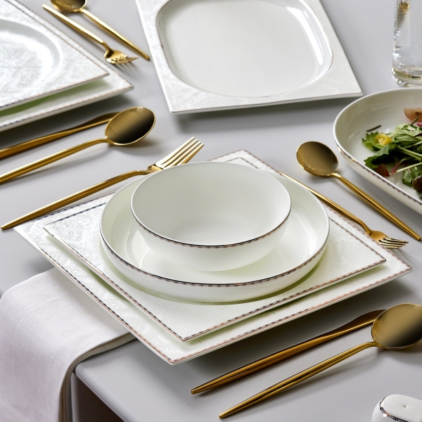 Karaca Fine Pearl Extra Else 62 Parça Yemek Takımı