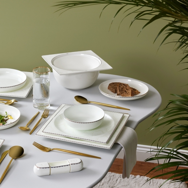 Karaca Fine Pearl Extra Else 62 Parça Yemek Takımı