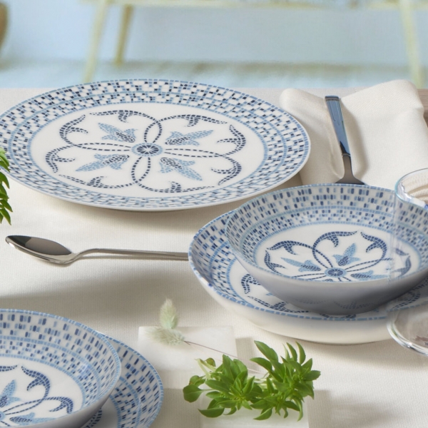 Güral Porselen Camelia 2761 24 Parça Yemek Takımı