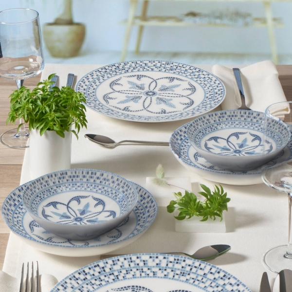Güral Porselen Camelia 2761 24 Parça Yemek Takımı