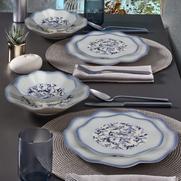Güral Porselen Nesrin 3214 24 Parça Yemek Takımı