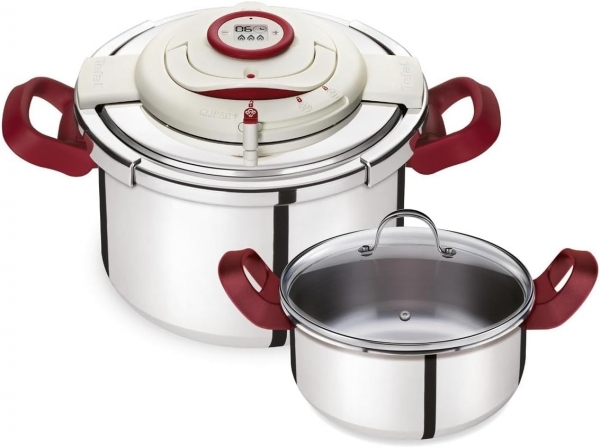 Tefal Clipso Plus Precision 6+4.5 Düdüklü Tencere (6 Litre / 4.5 Litre)