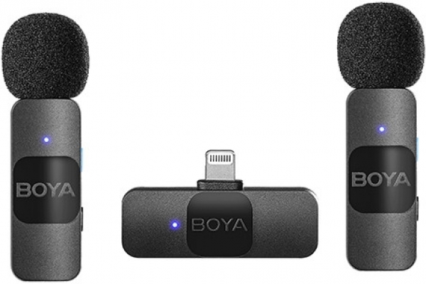 Boya BY-V2 Mikrofon (2 Adet Mikrofon)