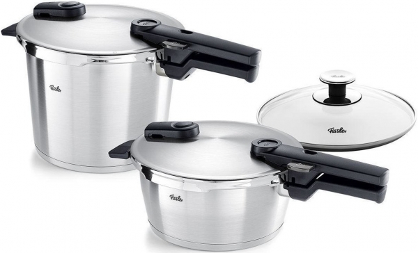 Fissler Vitaquick Premium 6+3.5 Düdüklü Tencere (6 Litre / 3.5 Litre)