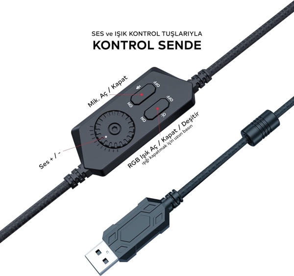 Gametech Feel Kablolu Kulaklık