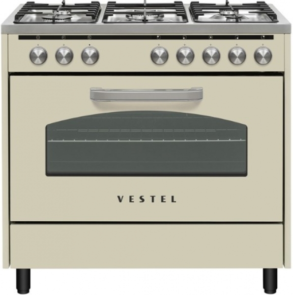 Vestel SF 9521 Retro Bej Kuzine Kuzine Fırın