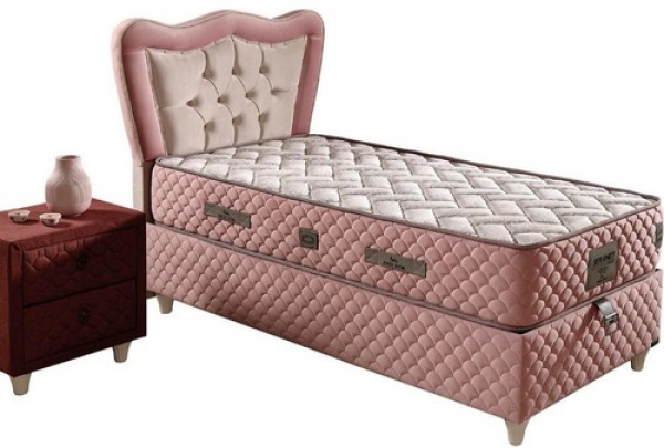 Mobilya Dükkanım Hanzade 150x200 Baza+Başlık+Yatak Seti