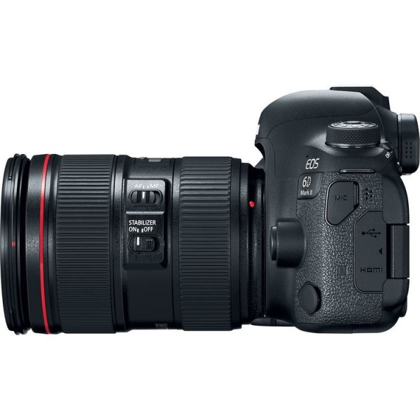 Canon EOS 6D Mark II 24-105mm DSLR Fotoğraf Makinesi