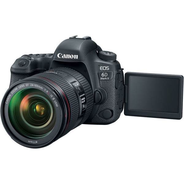 Canon EOS 6D Mark II 24-105mm DSLR Fotoğraf Makinesi