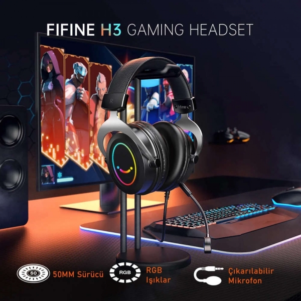 Fifine H3 Kablolu Kulaklık