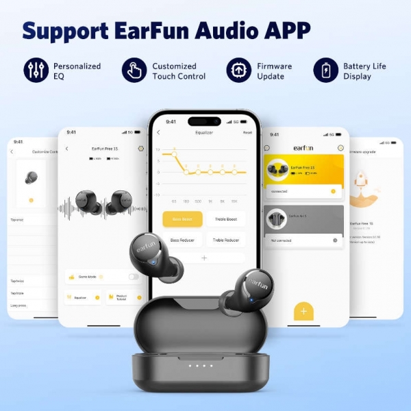 EarFun Free 1S Tam Kablosuz Kulaklık