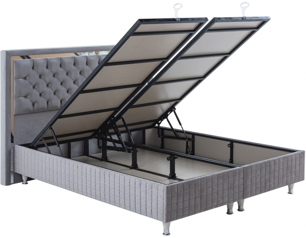 İndivani Button 100x200 Baza+Başlık Seti