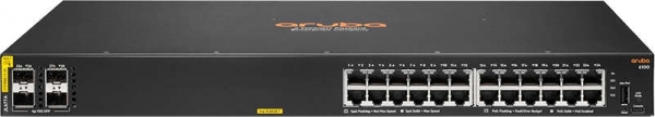 Aruba 6100 24G Class4 PoE 4SFP+ 370W Yönetilebilir Switch