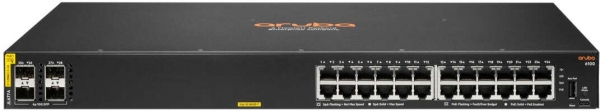 Aruba 6100 24G 4SFP+ 370W Yönetilebilir Switch