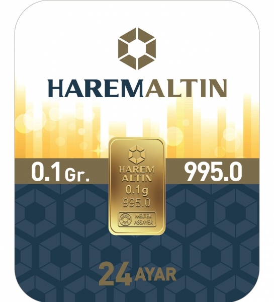 Harem Altın 24 Ayar 0.1 Gram Altın