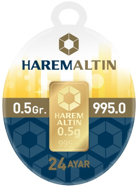 Harem Altın 24 Ayar 0.5 Gram Altın
