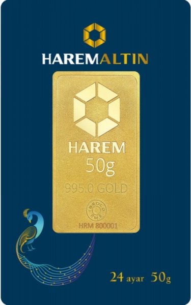 Harem Altın 24 Ayar 50 Gram Altın