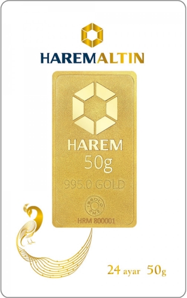 Harem Altın 24 Ayar 50 Gram Altın