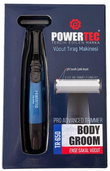 Powertec TR-650 Body Tüy Alma Makinesi