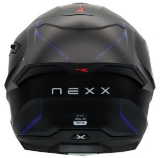 Nexx Y.100R React Mat Siyah-Mavi