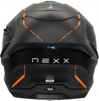 Nexx Y.100R React Mat Siyah-Turuncu