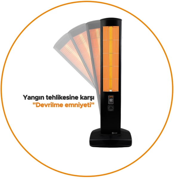 UFO Erciyus Smart 2300W Infrared Isıtıcı