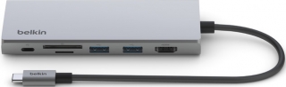 Belkin INC009 USB-C 7in1 Multiport Dönüştürücü