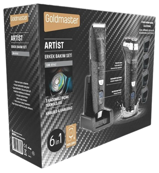 Goldmaster Artist GM-8162 Çok Amaçlı Tıraş Makinesi