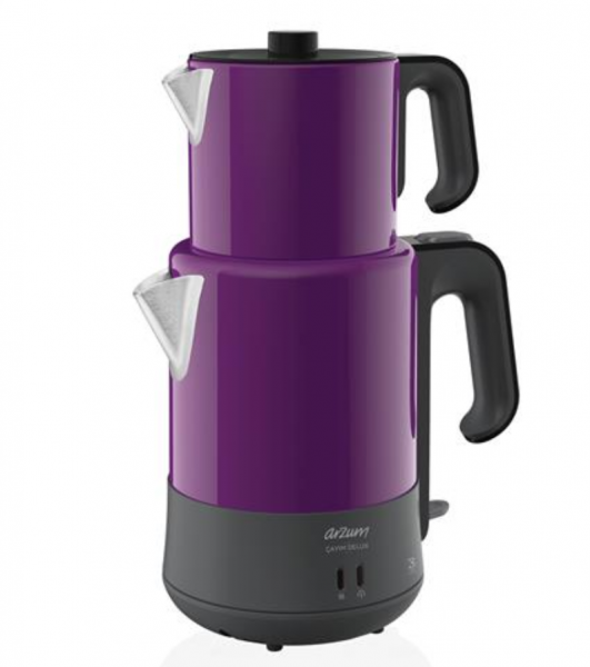 Arzum AR3050 Çayım Delux Çay Makinesi (Rosegold / Mor / Kırmızı)