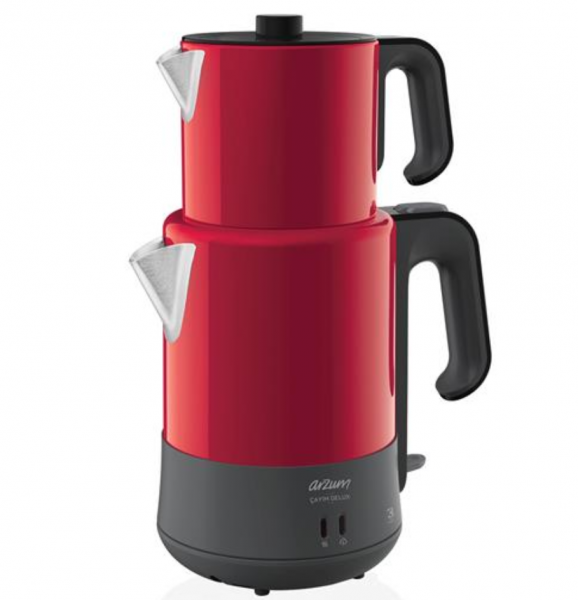 Arzum AR3050 Çayım Delux Çay Makinesi (Rosegold / Mor / Kırmızı)