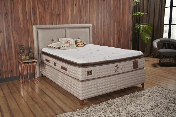 Tutku Plume Comfort 200x200 cm Yaylı Yatak
