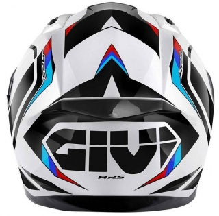 Givi 50.8 Mach1 Beyaz-Siyah-Kırmızı