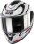 Givi 50.8 Mach1 Beyaz-Siyah-Kırmızı