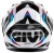 Givi 50.8 Mach1 Beyaz-Siyah-Kırmızı