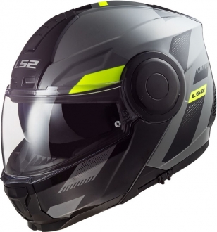 LS2 Scope Max Mat Siyah-Neon Sarı